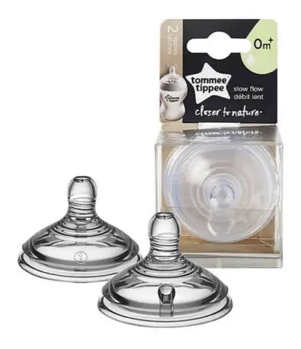 Tommee Tippee Closer To Nature Tetina 0m Plus Flujo Lento Tommee Tippee Closer To Nature Tetina 0m Plus Flujo Lento